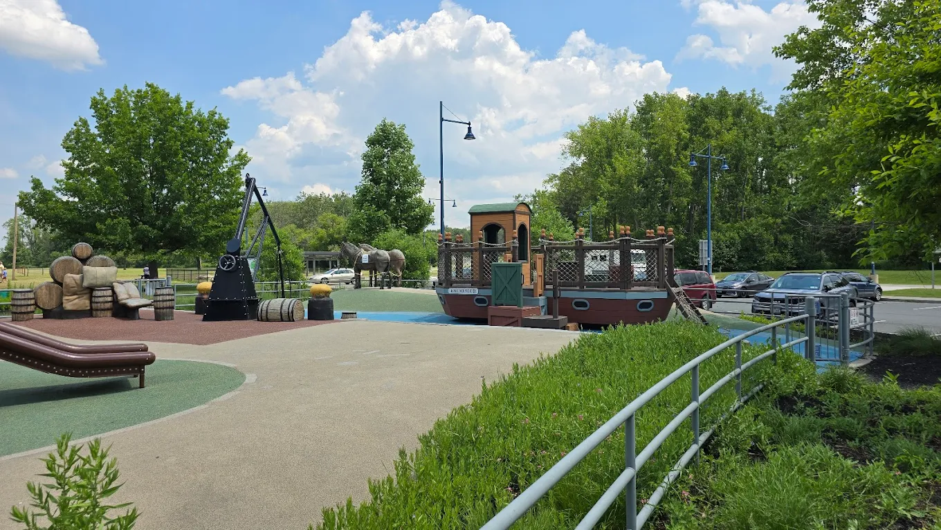 NY I90 NY Thruway Parking Rest Area - Westbound