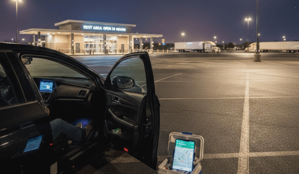 Finding 24-Hour Rest Stops Near You: A Night Driver's Guide