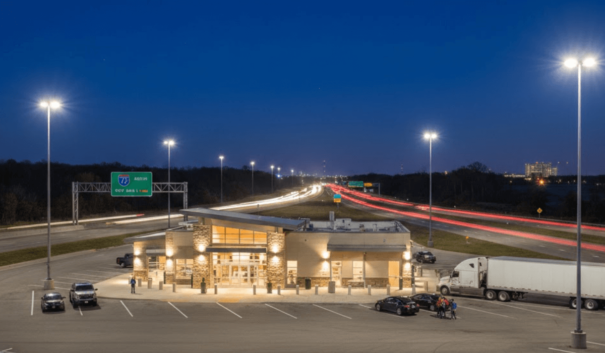 Rest Stop Near Me On 75