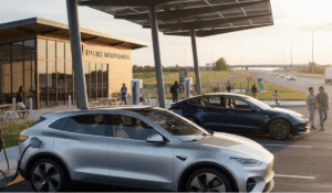 Rest Areas with EV Charging Stations: The Electric Traveler's Guide