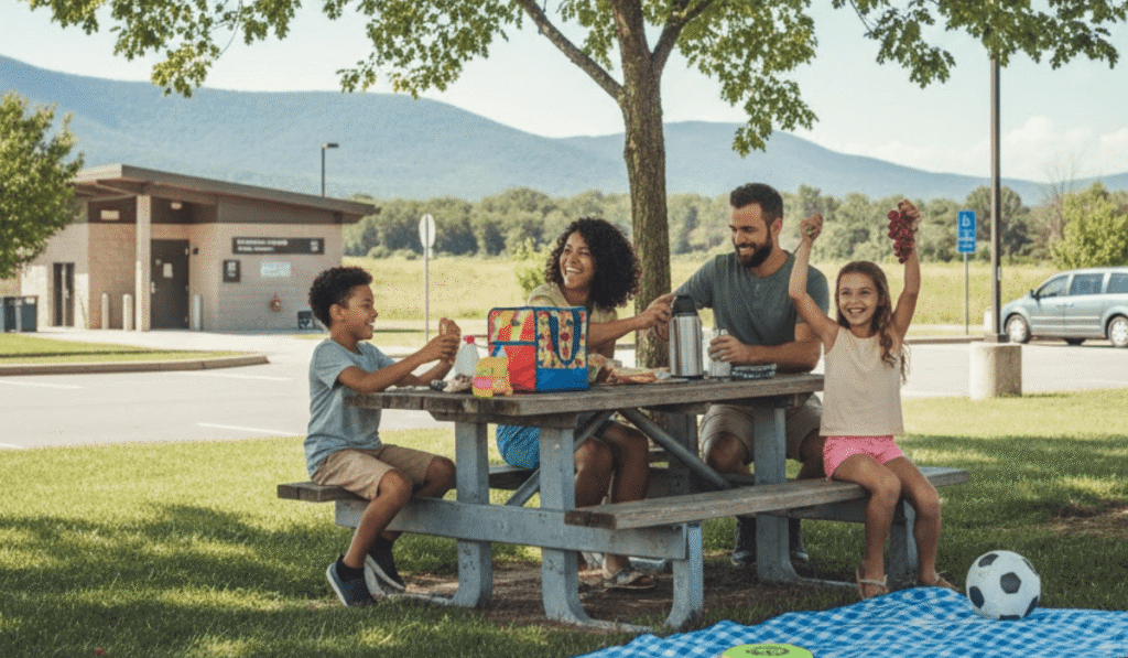 Best Rest Areas with Picnic Tables for Family Road Trips