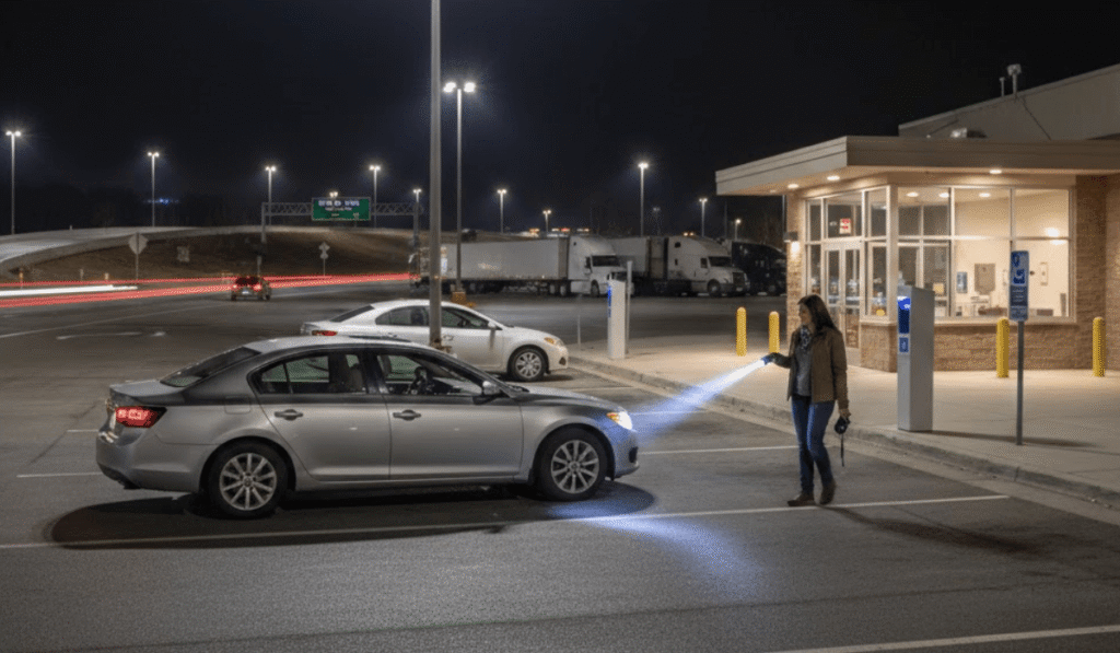 Staying Safe at Rest Areas at Night: Tips Every Driver Should Know