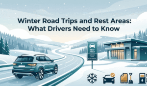 Winter Road Trips and Rest Areas: What Drivers Need to Know