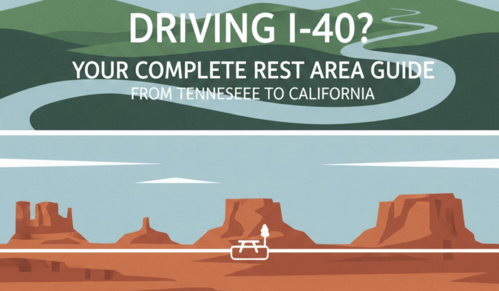 Driving I-40? Your Complete Rest Area Guide from Tennessee to California